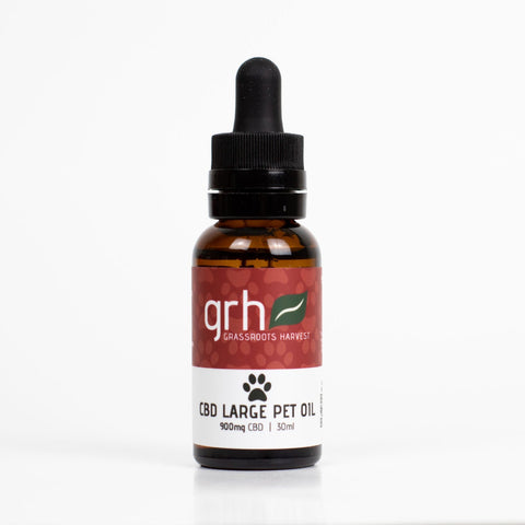 Sublingual pet hemp oil CBD tincture 900mg 30ml for large dogs