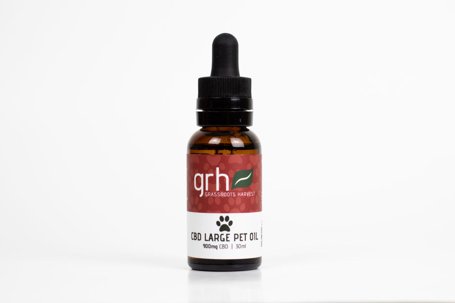 Sublingual Pet Hemp Oil Extract (CBD) Tincture (900mg/30ml)- Large