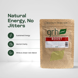 Boost Blend Kratom Powder - wholesale trust signal and brand story - energizing GRH Kratom boost blend powder - premium MAP-protected kratom, lab-tested mitragynine, manufactured in Austin, wholesale and bulk for retailers - view 4