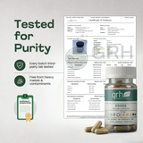 Focus Blend Kratom Capsules - wholesale trust signal and program highlight - clean-energy GRH Kratom focus capsules - premium MAP-protected kratom, lab-tested mitragynine, manufactured in Austin, wholesale and bulk for retailers - view 4