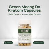 Green Maeng Da Kratom Capsules - view 1