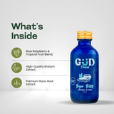 GÜD Tonics Baja Bliss ingredients - real herbs adaptogens kava root kratom extract no artificial additives - view 4