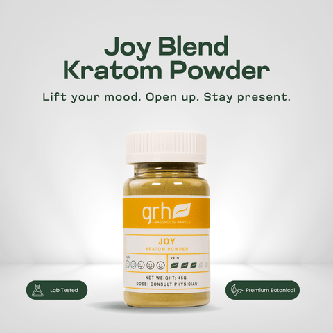 Joy Blend Kratom Powder bag
