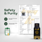 King K Gold lab test certificate - independent third-party verified 300mg mitragynine - view 5