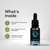 King K Platinum ingredients - Mitragyna Speciosa Indonesian kratom premium high-potency formulation - view 4