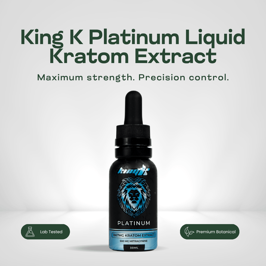 King K Platinum Liquid Kratom Extract