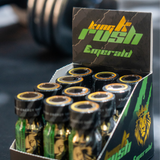 King K Rush Emerald energy shot lifestyle - kratom caffeine boost herbal flavor for retailers - view 2