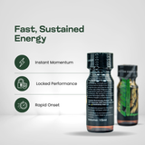 King K Rush Emerald trust signal - Austin made premium kratom energy shot - view 3