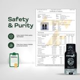 King K Silver lab test certificate - independent third-party verified 150mg mitragynine content - view 5