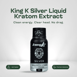 King K Silver Liquid Kratom Extract bottle - view 1