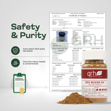 Red Maeng Da Kratom Powder - lab-tested Certificate of Analysis (CoA) detail - soothing-strain GRH Kratom red maeng da powder - premium MAP-protected kratom, lab-tested mitragynine, manufactured in Austin, wholesale and bulk for retailers - view 5