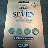 Tier 7 blister pack, 240mg total, 60mg per tab, 4 chewable tablets, Extremely Potent - view 2