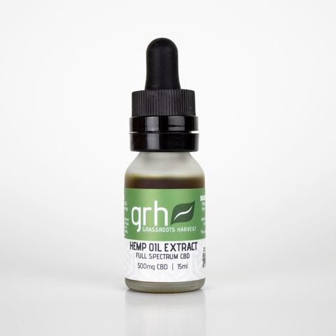 Sublingual topical CBD tincture 500mg 15ml