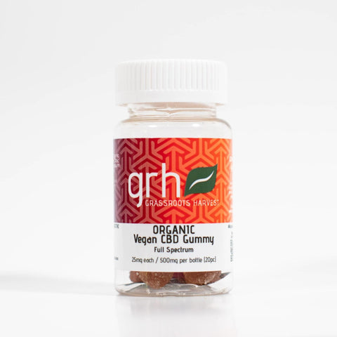 Vegan CBD gummies 500mg 20 pieces