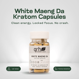 White Maeng Da Kratom Capsules - view 1